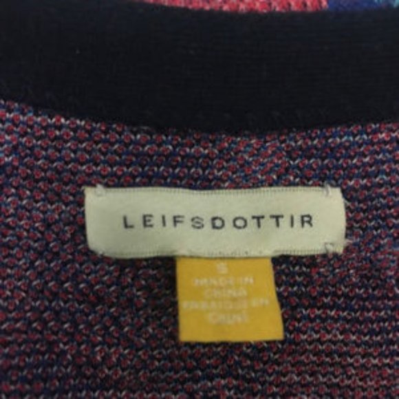 Anthropologie Leifsdottir Colorblock Sweater Dress - Picture 7 of 8